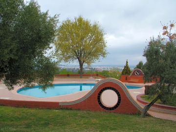 The swimming pool