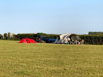 Spacious pitches in the non-electric area