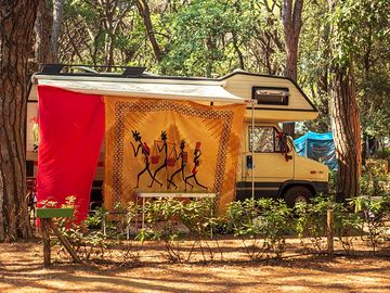 Camper pitch