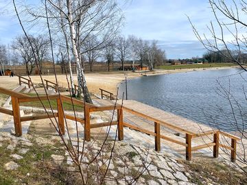 The lake