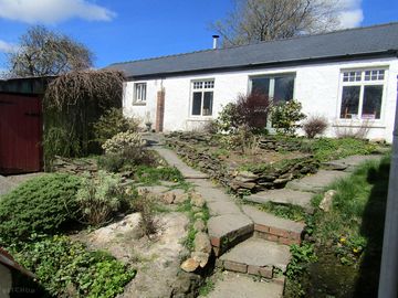 The studio and courtyard