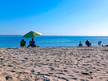Plage de trehervé is walking distance from the site