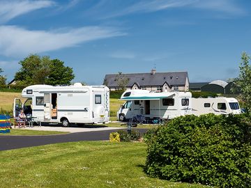 Motorhomes at ballyness
