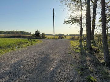 Entrance to farm and cabin