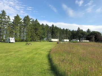 The site as viewed from the west