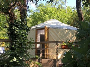 Yurt exterior