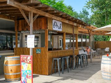 The bar terrace