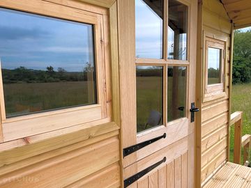 Hedgehog hideaway stable door
