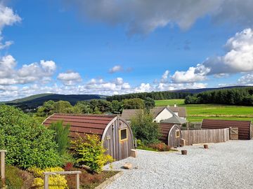 Hill and forest views