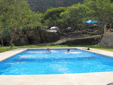 Swimming pool area