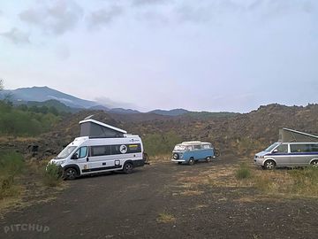 Various campervan sizes welcome