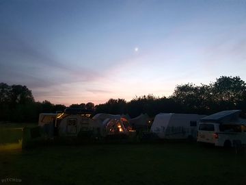 In the evening