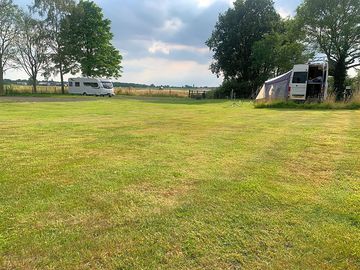 The site is well spaced for guest privacy