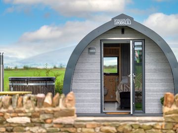 View looking onto the Eden pod