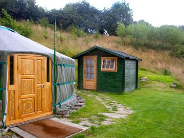 Yurt and shower cabin (added by manager 24 Jul 2023)