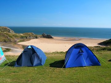 Sea view from all the pitches