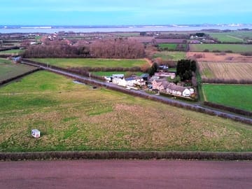 Triangular-shaped field seen from above (added by manager 07 Feb 2021)