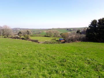 View of hut from field above (added by manager 29 Mar 2019)