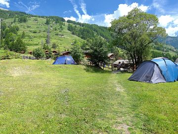 Camping pitches