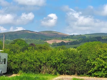 Looking over to the Stretton Hills (added by manager 25 May 2023)