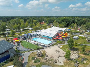 Aerial view of the site