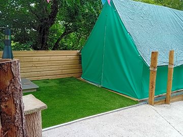 Tent exterior