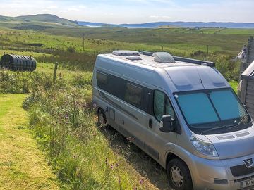 Campervan parked up