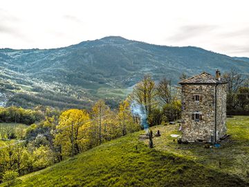 View of the tower and its surroundings