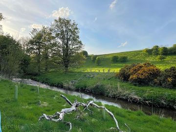 this is a photo just to the site of the main camping area where you can see the river eye flowing
