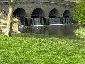 Nearby 5 arches bridge