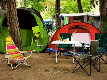 Space to bring the tent, the dog, the kids… and granny too if you like