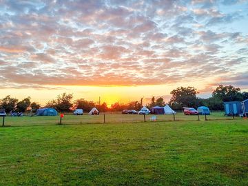 Stunning Sunset before the twinkly stars arrived in the crystal clear night sky!