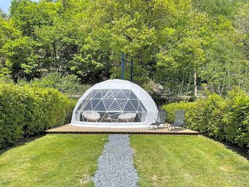 A dome in the sun