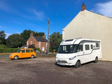 Spacious car park