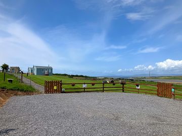 Parking at Glamping site