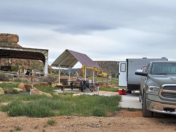 The Peacemaker RV Park in use.