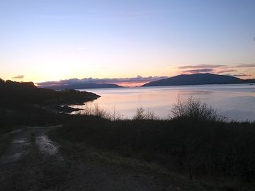 View from the hill over the islands