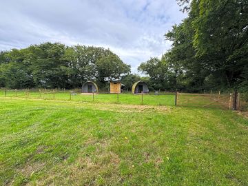 View to the pod area