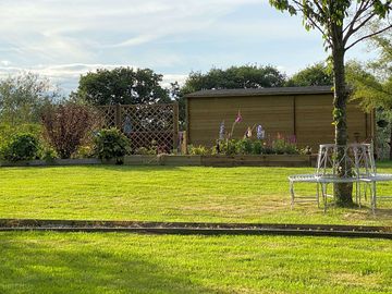 Somewhere to sit and enjoy the garden