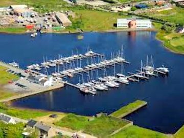 The marina