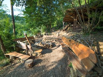Firepit and communal area