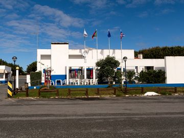 Camping entrance - reception