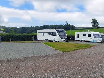 Gold fully-serviced hardstanding pitch