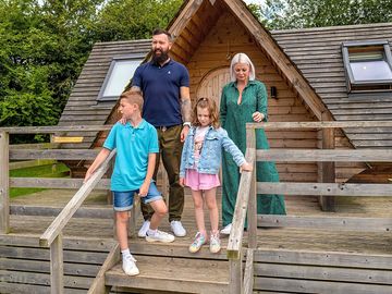 Gemini glamping pod