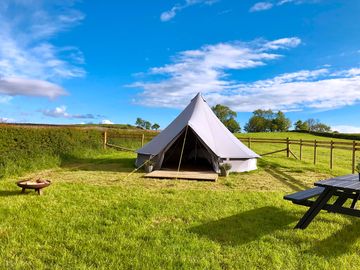 The camping meadow