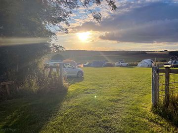 Sunset at duncombe farm