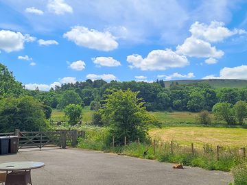 Car park and views