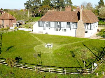 Renovated house and garden
