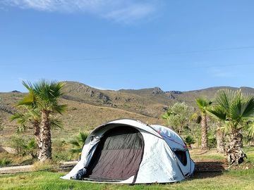 Pitch for own tent or motorhome