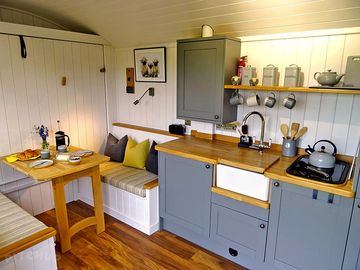 Kitchen and dining area